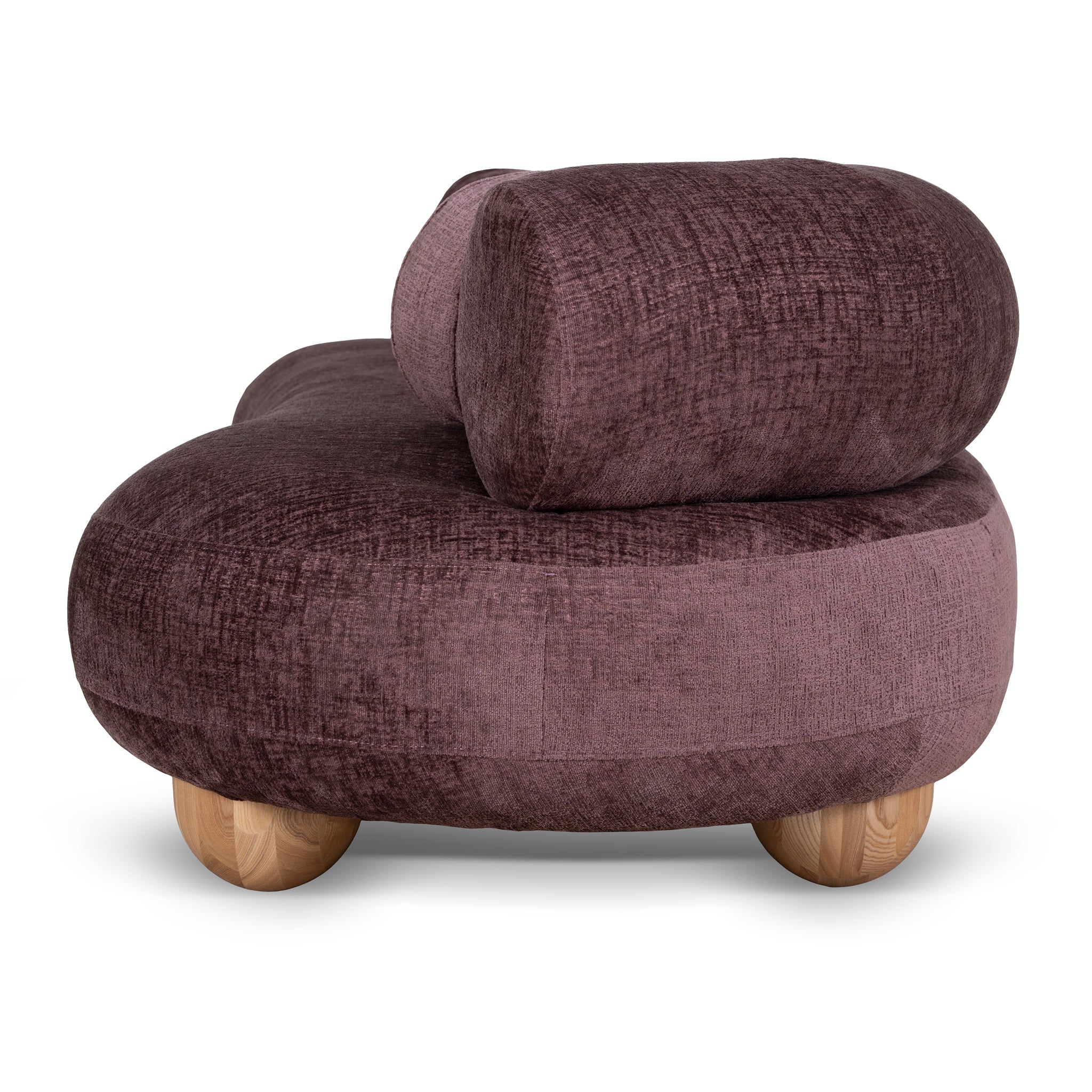 Nimbus 3 Seater Sofa - Plum Sofa Casa-Core