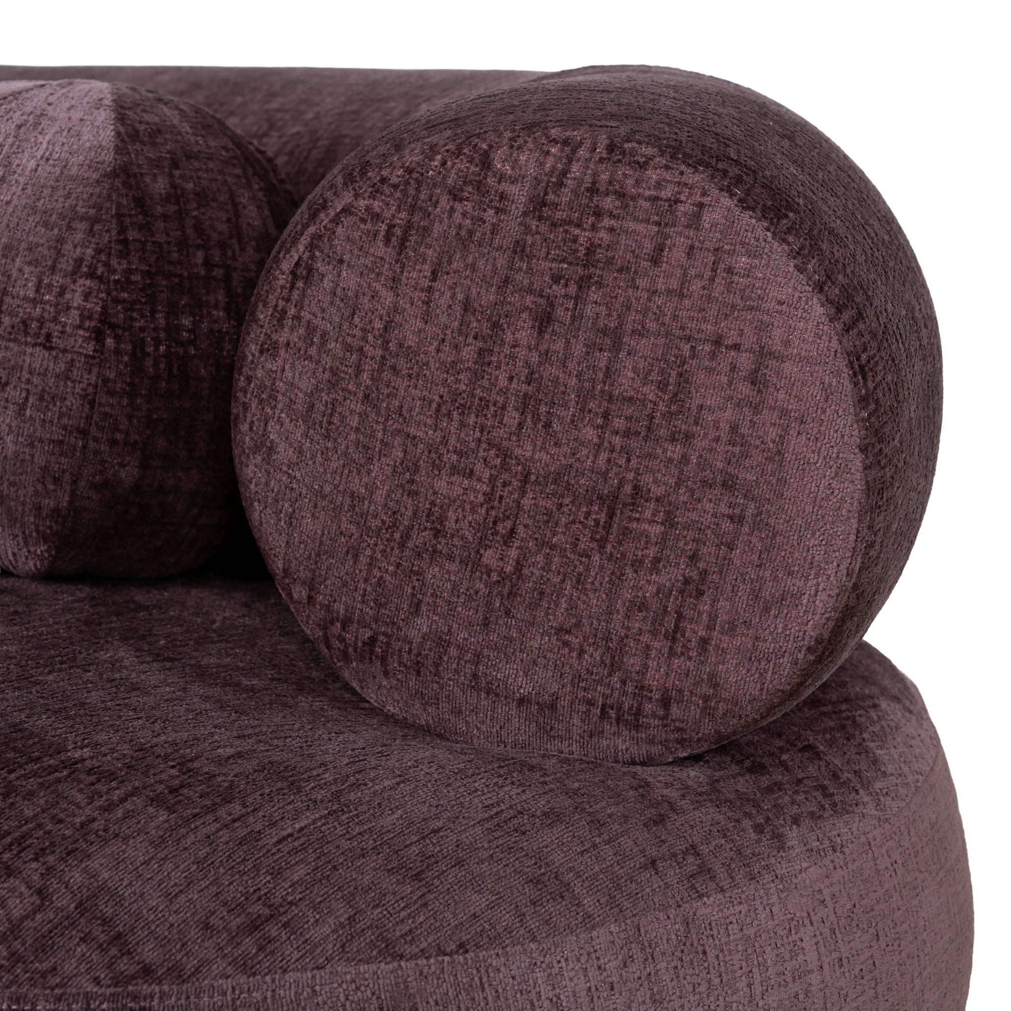 Nimbus 3 Seater Sofa - Plum Sofa Casa-Core