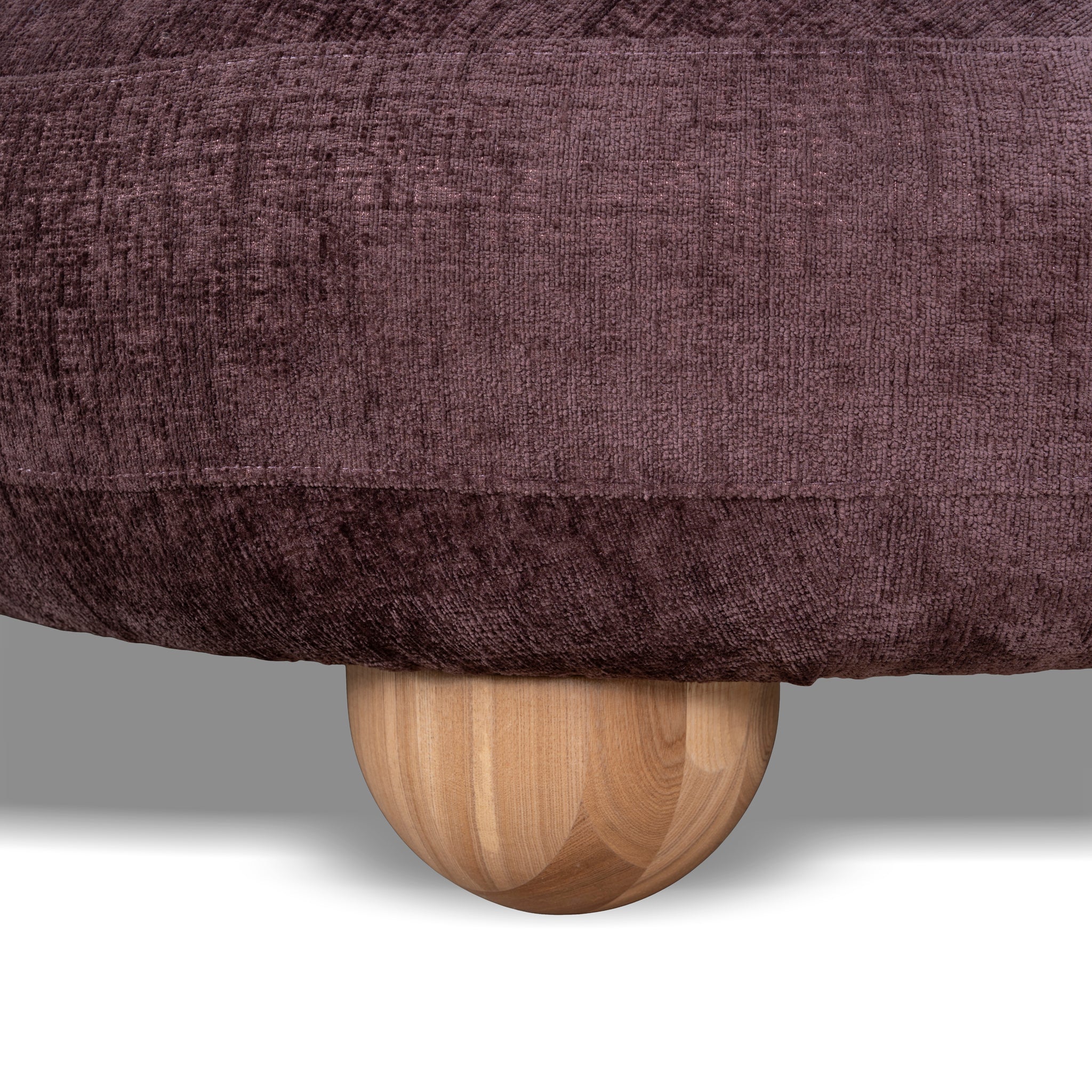Nimbus 3 Seater Sofa - Plum Sofa Casa-Core