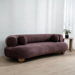 Nimbus 3 Seater Sofa - Plum Sofa Casa-Core