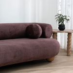 Nimbus 3 Seater Sofa - Plum Sofa Casa-Core