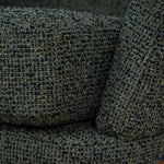 Odin Fabric Swivel Armchair - Dusky Green Armchair Casa-Core