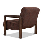 Doretta Fabric Lounge Chair - Moss Brown Armchair OL Sofa-Core