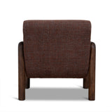 Doretta Fabric Lounge Chair - Moss Brown Armchair OL Sofa-Core