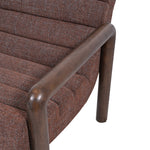 Doretta Fabric Lounge Chair - Moss Brown Armchair OL Sofa-Core