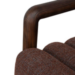Doretta Fabric Lounge Chair - Moss Brown Armchair OL Sofa-Core