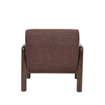 Doretta Fabric Lounge Chair - Moss Brown Armchair OL Sofa-Core