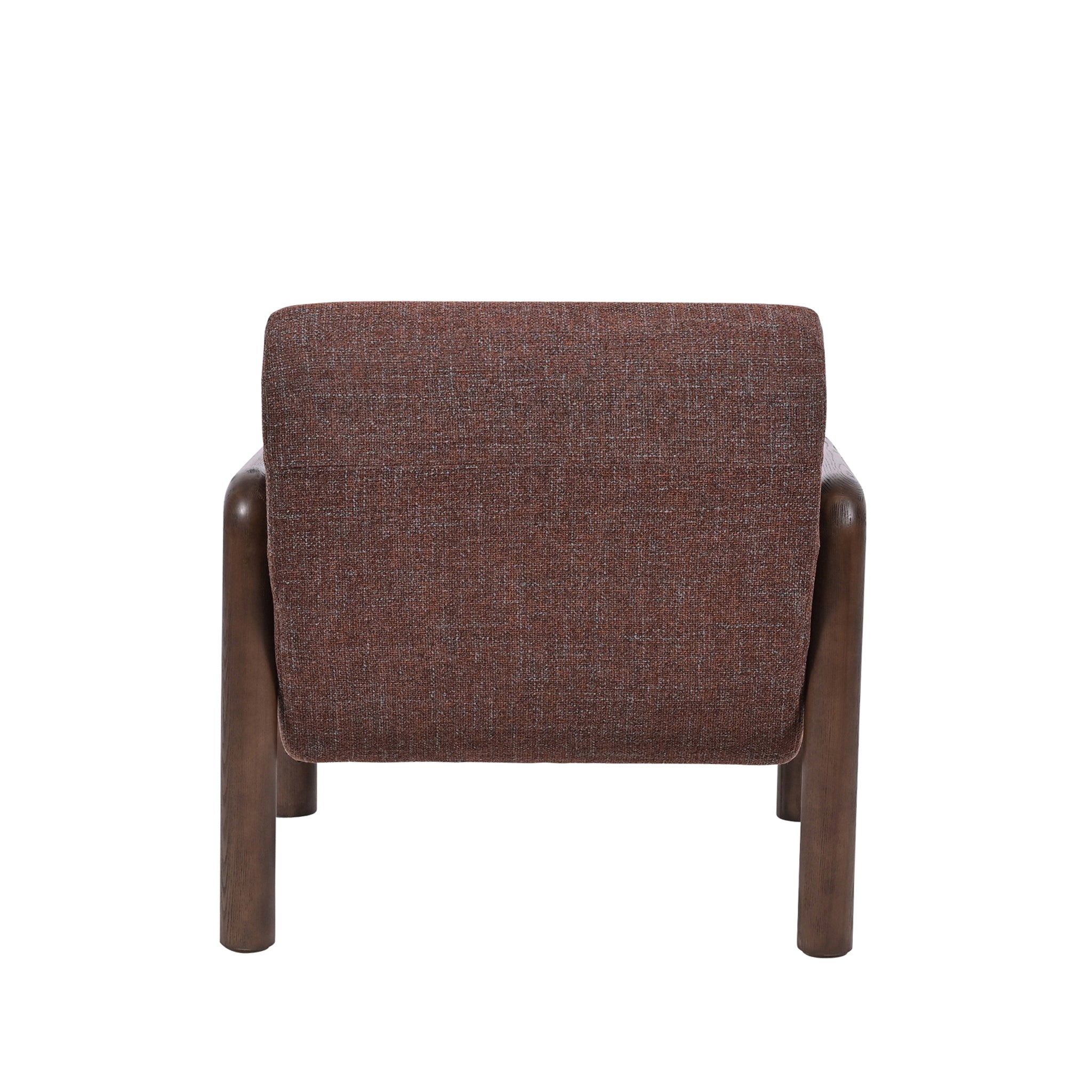 Doretta Fabric Lounge Chair - Moss Brown Armchair OL Sofa-Core
