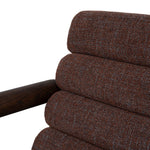 Doretta Fabric Lounge Chair - Moss Brown Armchair OL Sofa-Core