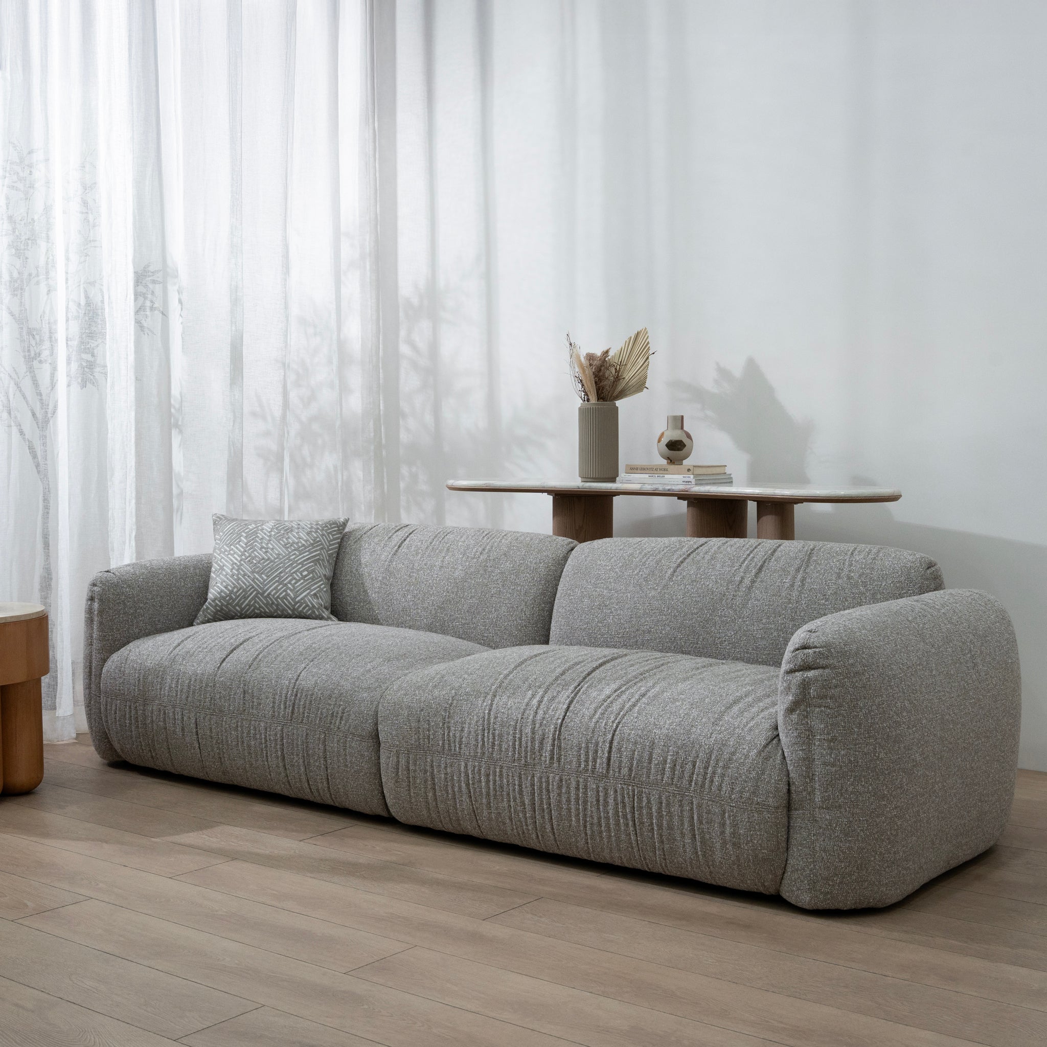 Elowen 3 Seater Sofa - Hazel Beige Sofa Iggy-Core