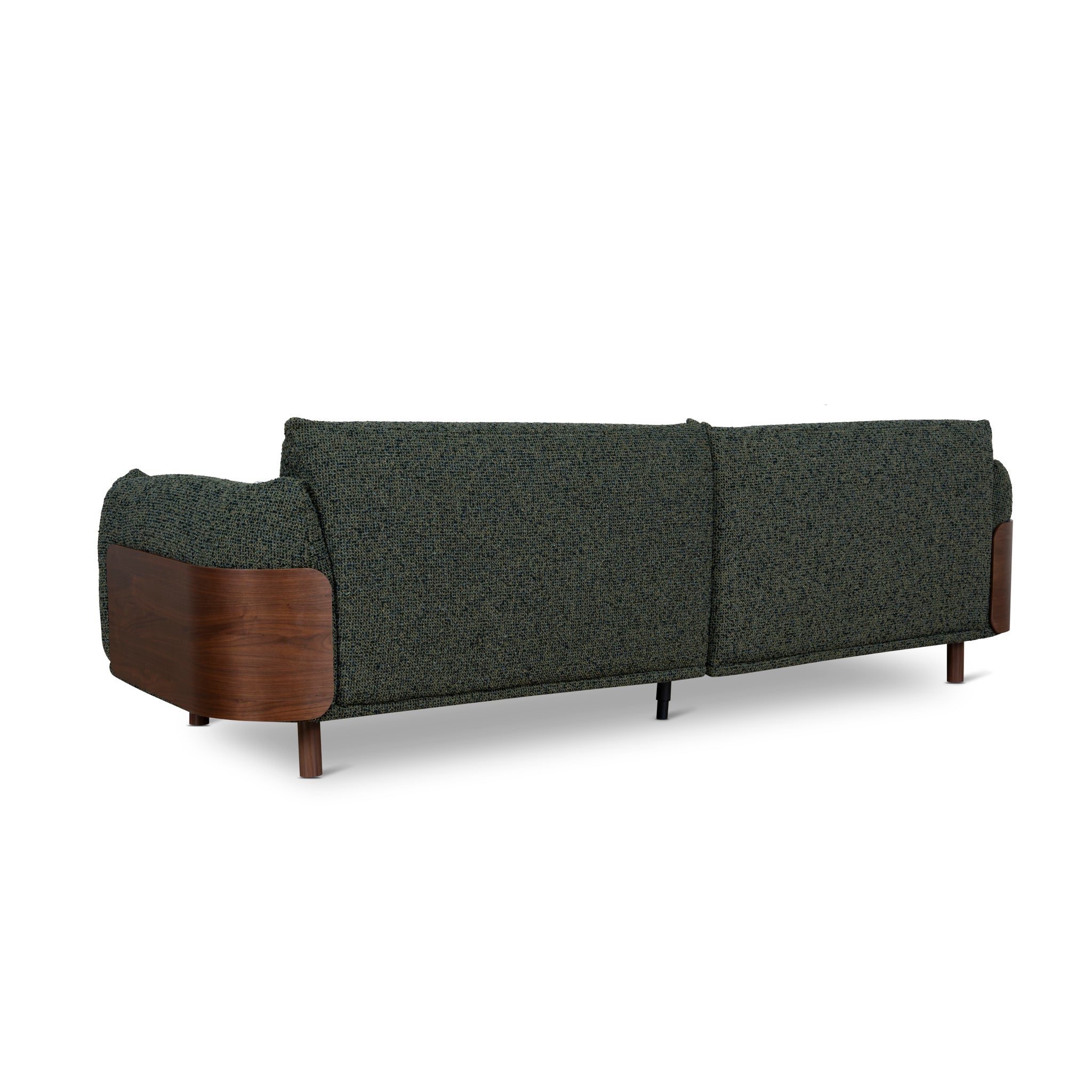 Prisha 3 Seater Sofa - Duffle Green Sofa IGGY-Core