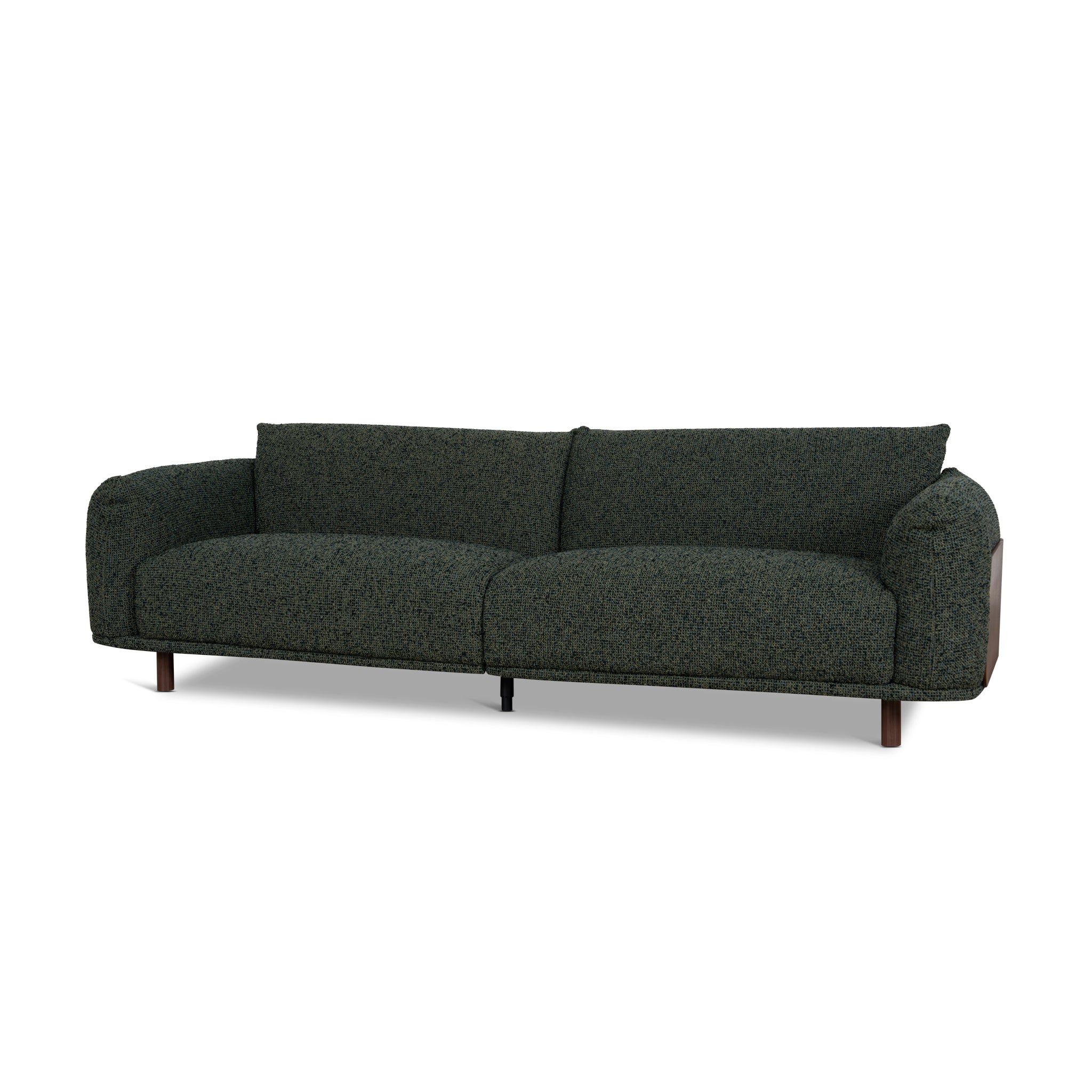 Prisha 3 Seater Sofa - Duffle Green Sofa IGGY-Core