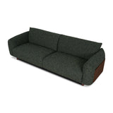 Prisha 3 Seater Sofa - Duffle Green Sofa IGGY-Core