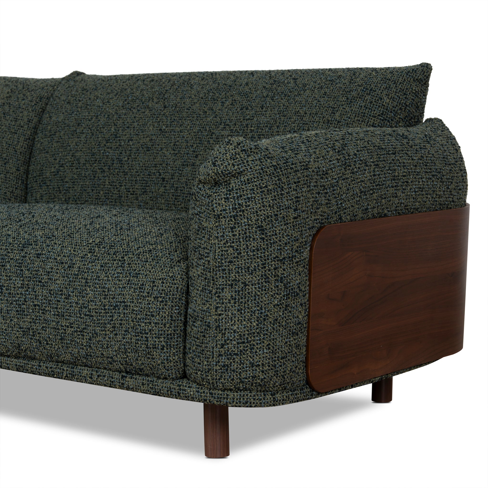 Prisha 3 Seater Sofa - Duffle Green Sofa IGGY-Core