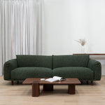 Prisha 3 Seater Sofa - Duffle Green Sofa IGGY-Core