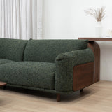 Prisha 3 Seater Sofa - Duffle Green Sofa IGGY-Core