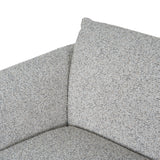 Ex Display - Prisha 3 Seater Sofa - Noah Silver Lining Sofa IGGY-Core