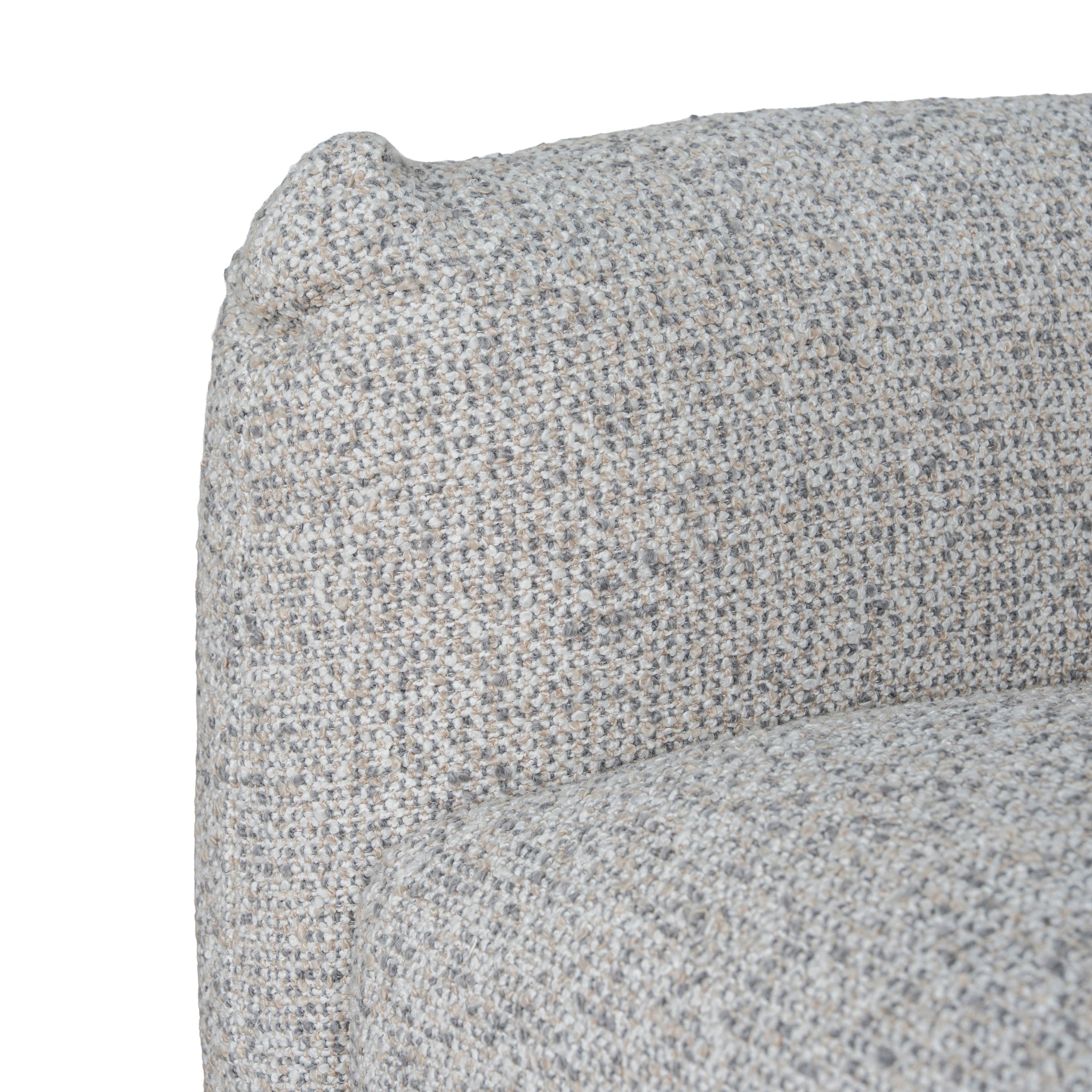 Ex Display - Prisha 3 Seater Sofa - Noah Silver Lining Sofa IGGY-Core