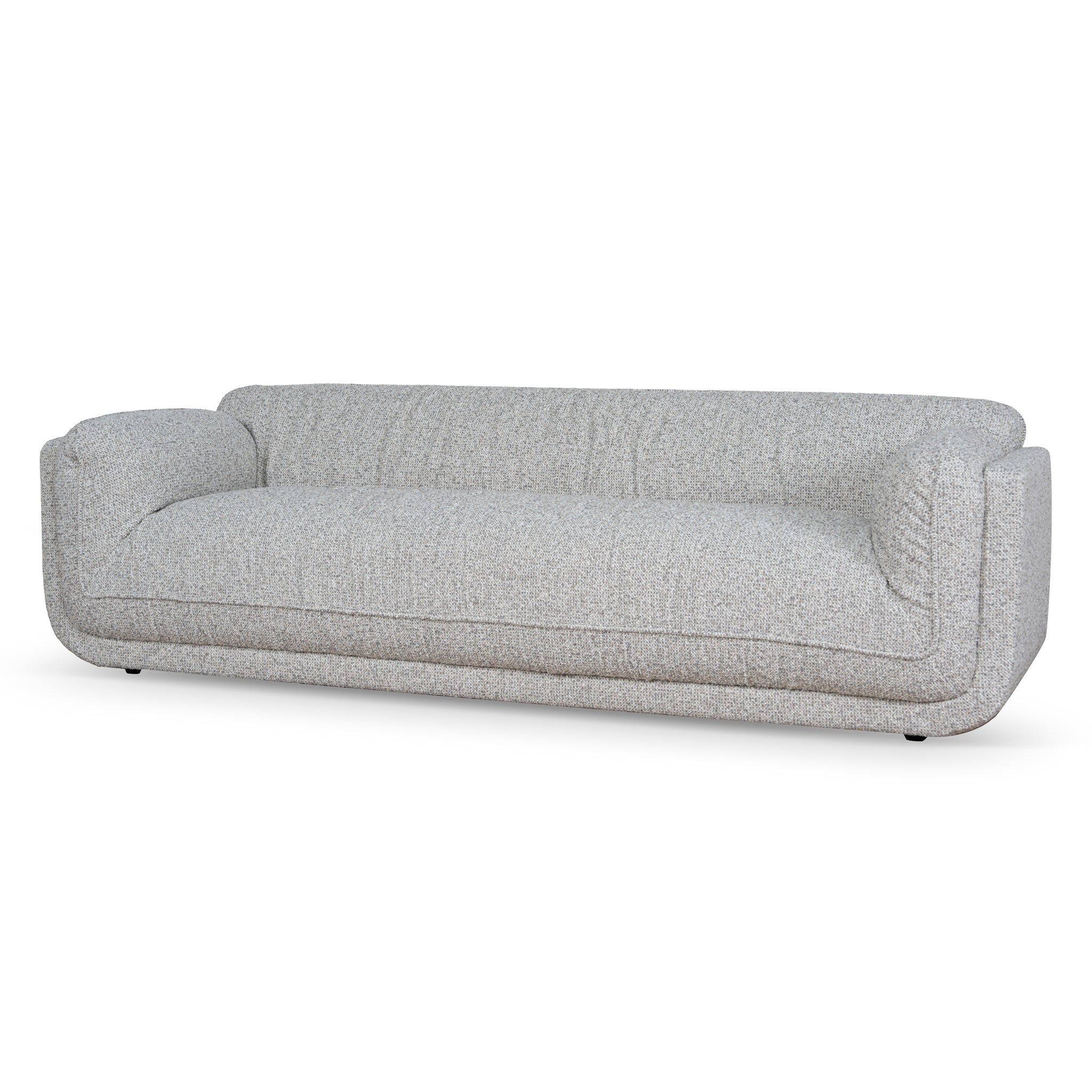 Zephyr 3 Seater Sofa - Noah Silver Lining Sofa IGGY-Core