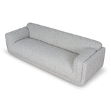 Zephyr 3 Seater Sofa - Noah Silver Lining Sofa IGGY-Core