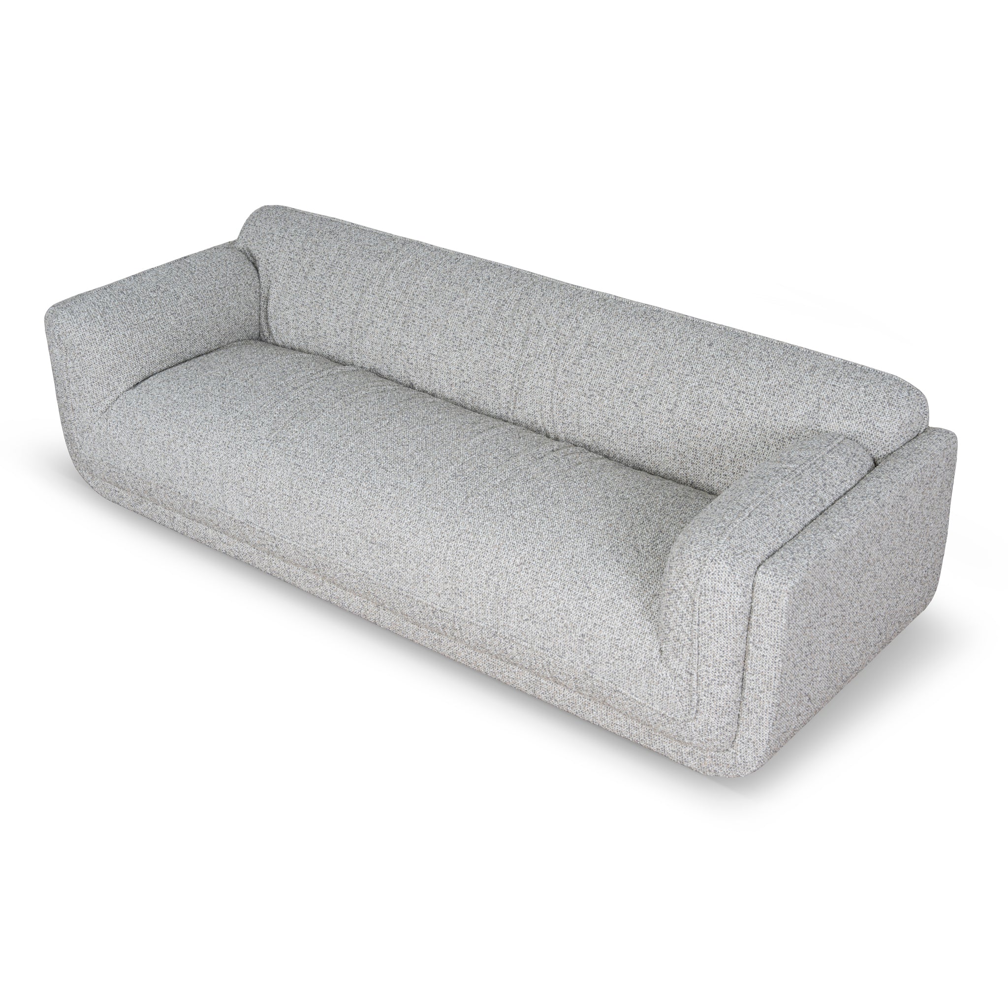 Zephyr 3 Seater Sofa - Noah Silver Lining Sofa IGGY-Core