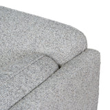 Zephyr 3 Seater Sofa - Noah Silver Lining Sofa IGGY-Core