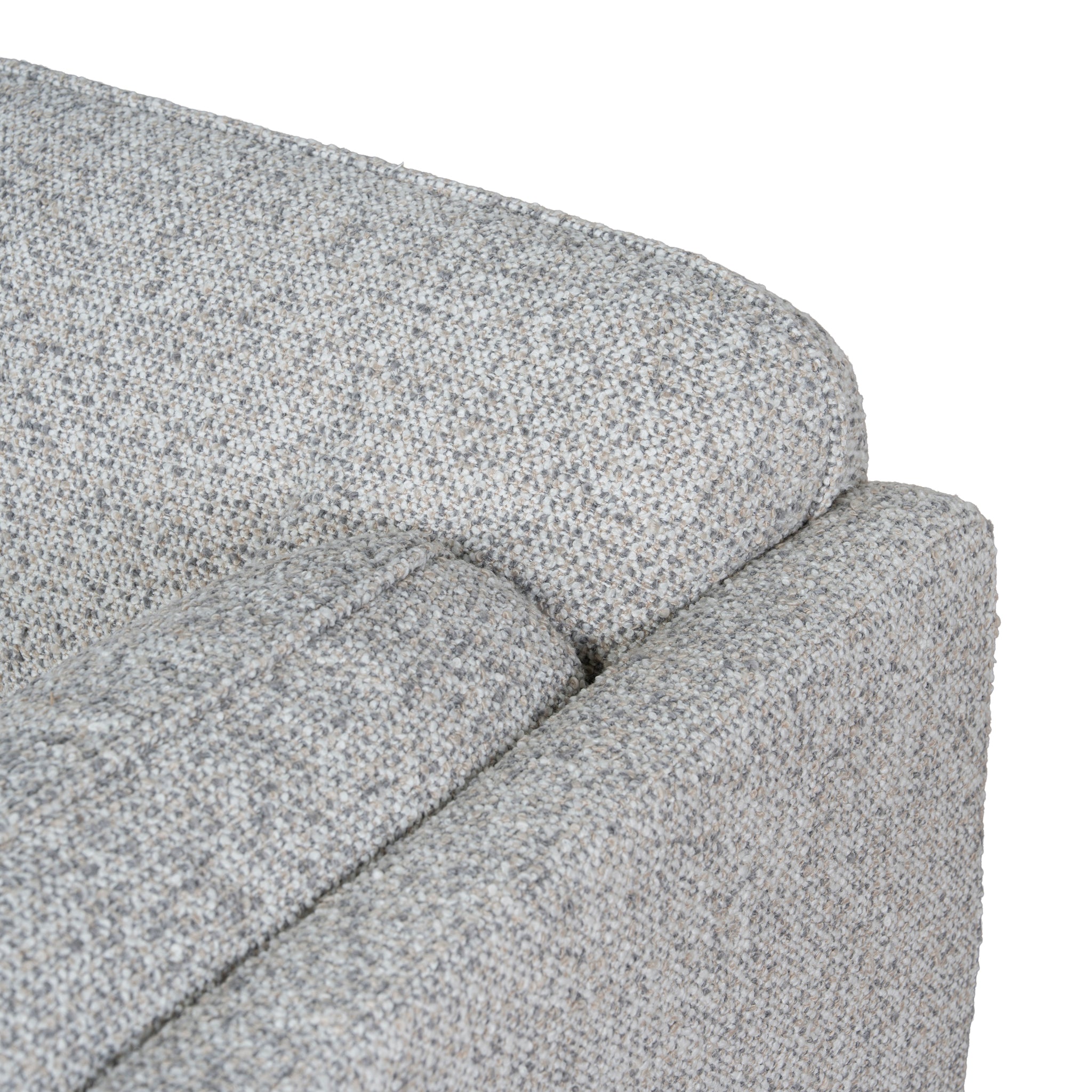 Zephyr 3 Seater Sofa - Noah Silver Lining Sofa IGGY-Core