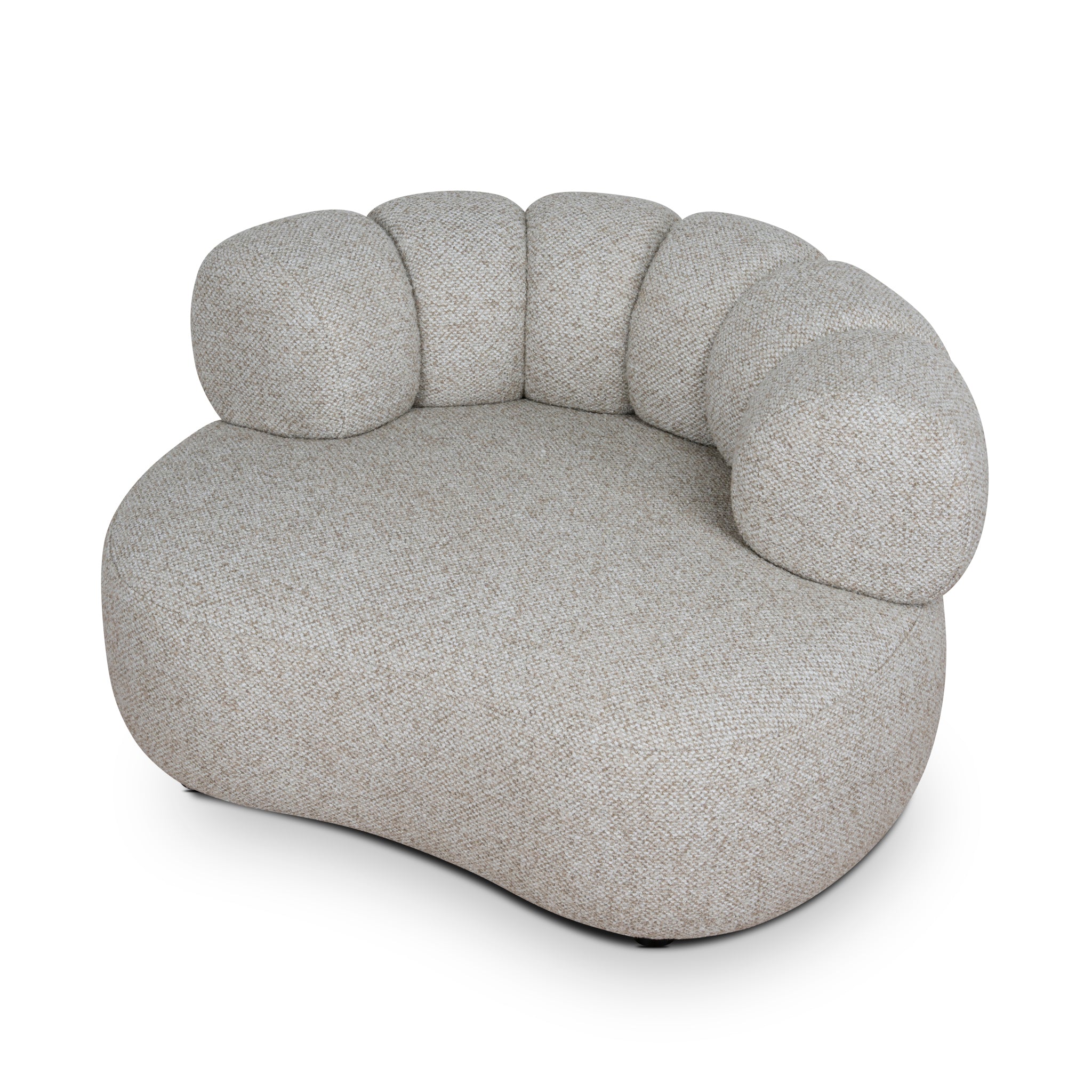 Opaline Lounge Chair - Turtledove Grey Armchair MYI-Core
