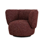 Amara Swivel Armchair - Autumn Red Armchair Cino-Core