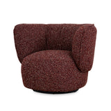 Amara Swivel Armchair - Autumn Red Armchair Cino-Core