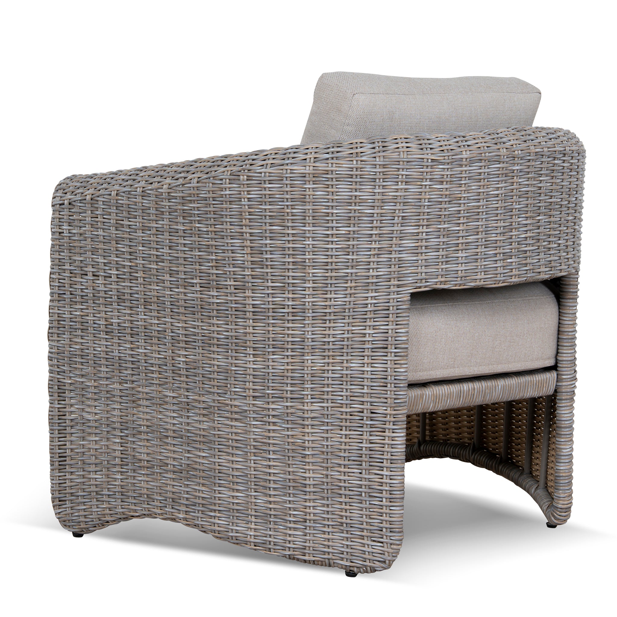Rivana Outdoor Armchair - Light Brown Outdoor Chair Eminem-Core