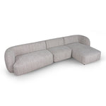 Ravello 4 Seater Right Chaise Sofa - Plush Spec Brown Chaise Lounge Ace-Core