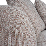 Ravello 4 Seater Right Chaise Sofa - Plush Spec Brown Chaise Lounge Ace-Core