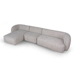 Ravello 4 Seater Left Chaise Sofa - Plush Spec Brown Chaise Lounge Ace-Core