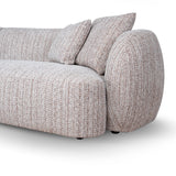 Ravello 4 Seater Left Chaise Sofa - Plush Spec Brown Chaise Lounge Ace-Core