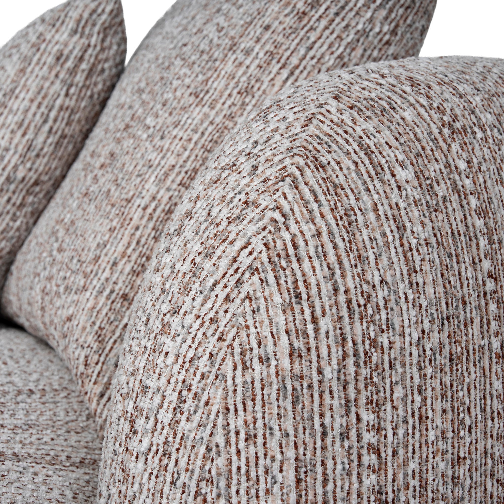 Ravello 4 Seater Left Chaise Sofa - Plush Spec Brown Chaise Lounge Ace-Core