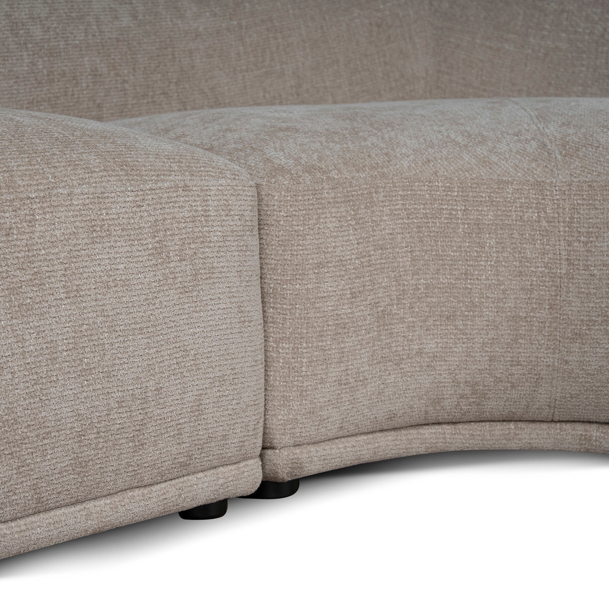 Cavallo 4 Seater Right Chaise Sofa - Lila Beige Chaise Lounge Ace-Core