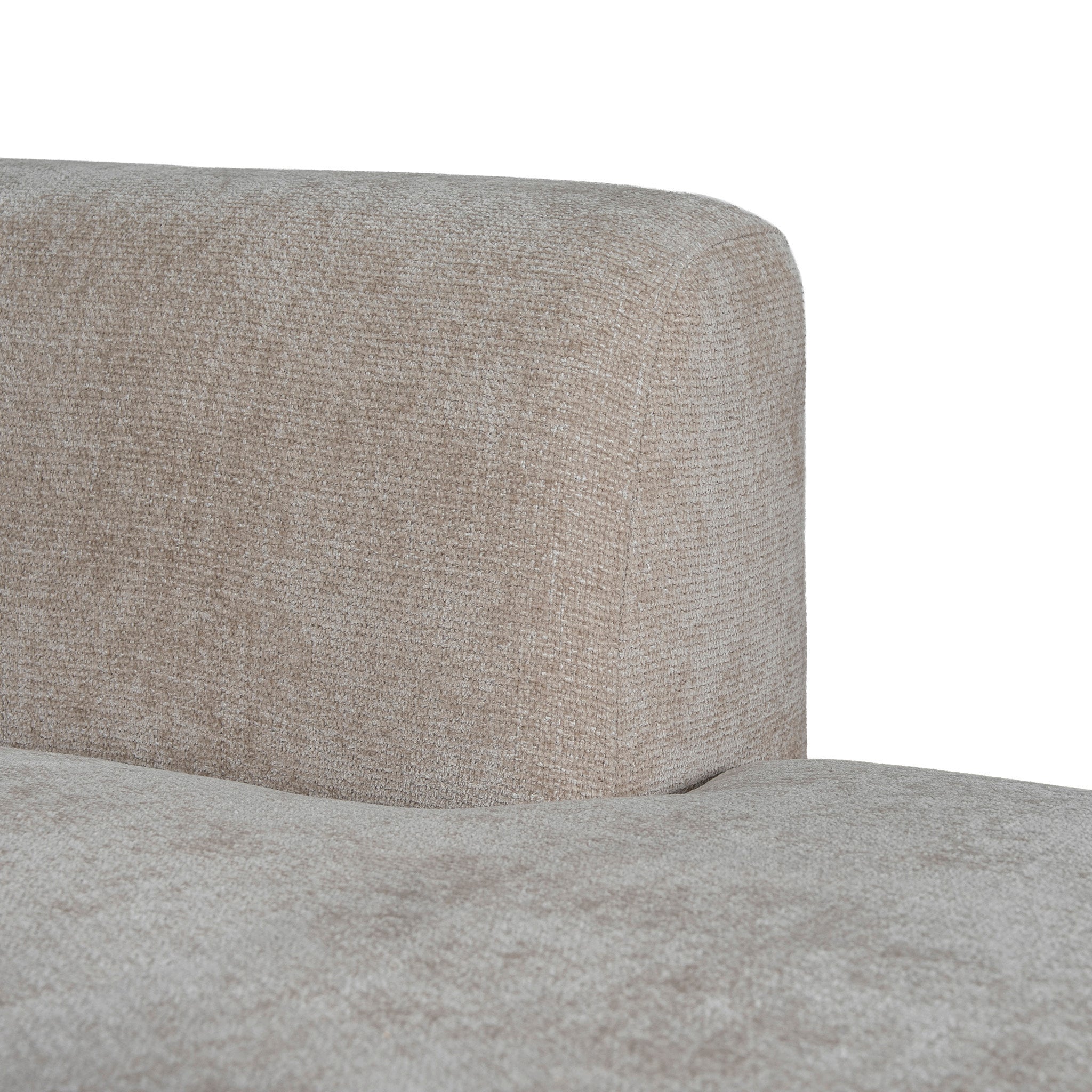 Cavallo 4 Seater Right Chaise Sofa - Lila Beige Chaise Lounge Ace-Core