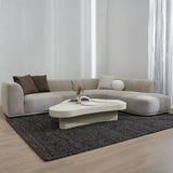 Cavallo 4 Seater Right Chaise Sofa - Lila Beige Chaise Lounge Ace-Core