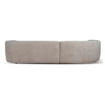 Cavallo 4 Seater Left Chaise Sofa - Lila Beige Chaise Lounge Ace-Core