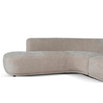 Cavallo 4 Seater Left Chaise Sofa - Lila Beige Chaise Lounge Ace-Core