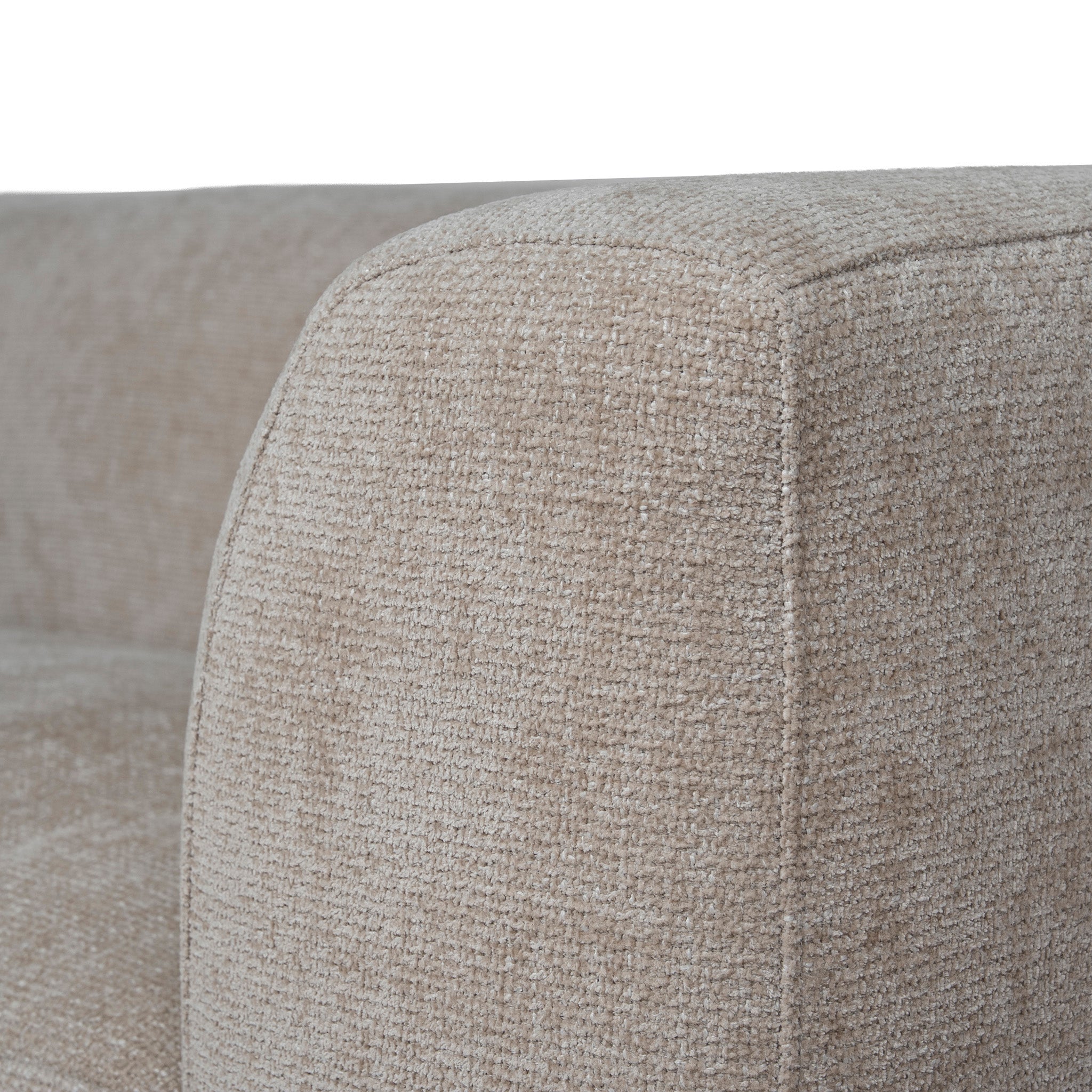 Cavallo 4 Seater Left Chaise Sofa - Lila Beige Chaise Lounge Ace-Core