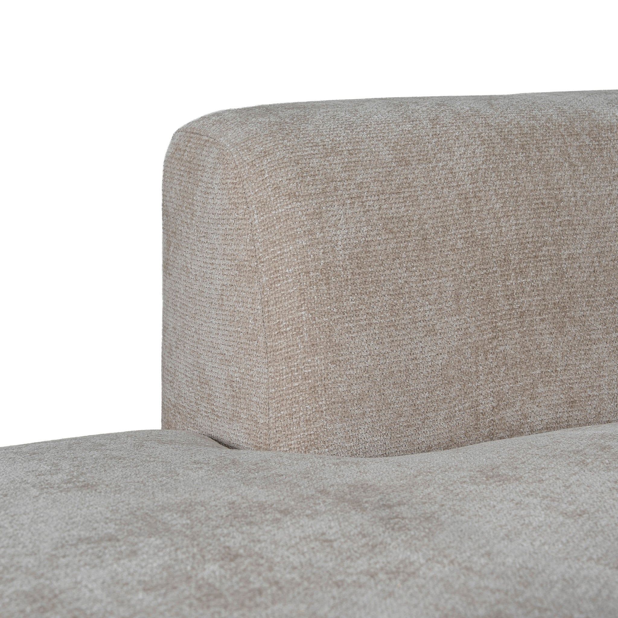 Cavallo 4 Seater Left Chaise Sofa - Lila Beige Chaise Lounge Ace-Core