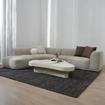 Cavallo 4 Seater Left Chaise Sofa - Lila Beige Chaise Lounge Ace-Core
