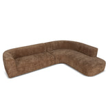 Cavallo 4 Seater Right Chaise Sofa - Lila Nutmeg Chaise Lounge Ace-Core