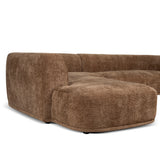 Cavallo 4 Seater Left Chaise Sofa - Lila Nutmeg Chaise Lounge Ace-Core