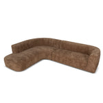 Cavallo 4 Seater Left Chaise Sofa - Lila Nutmeg Chaise Lounge Ace-Core