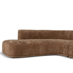 Cavallo 4 Seater Left Chaise Sofa - Lila Nutmeg Chaise Lounge Ace-Core