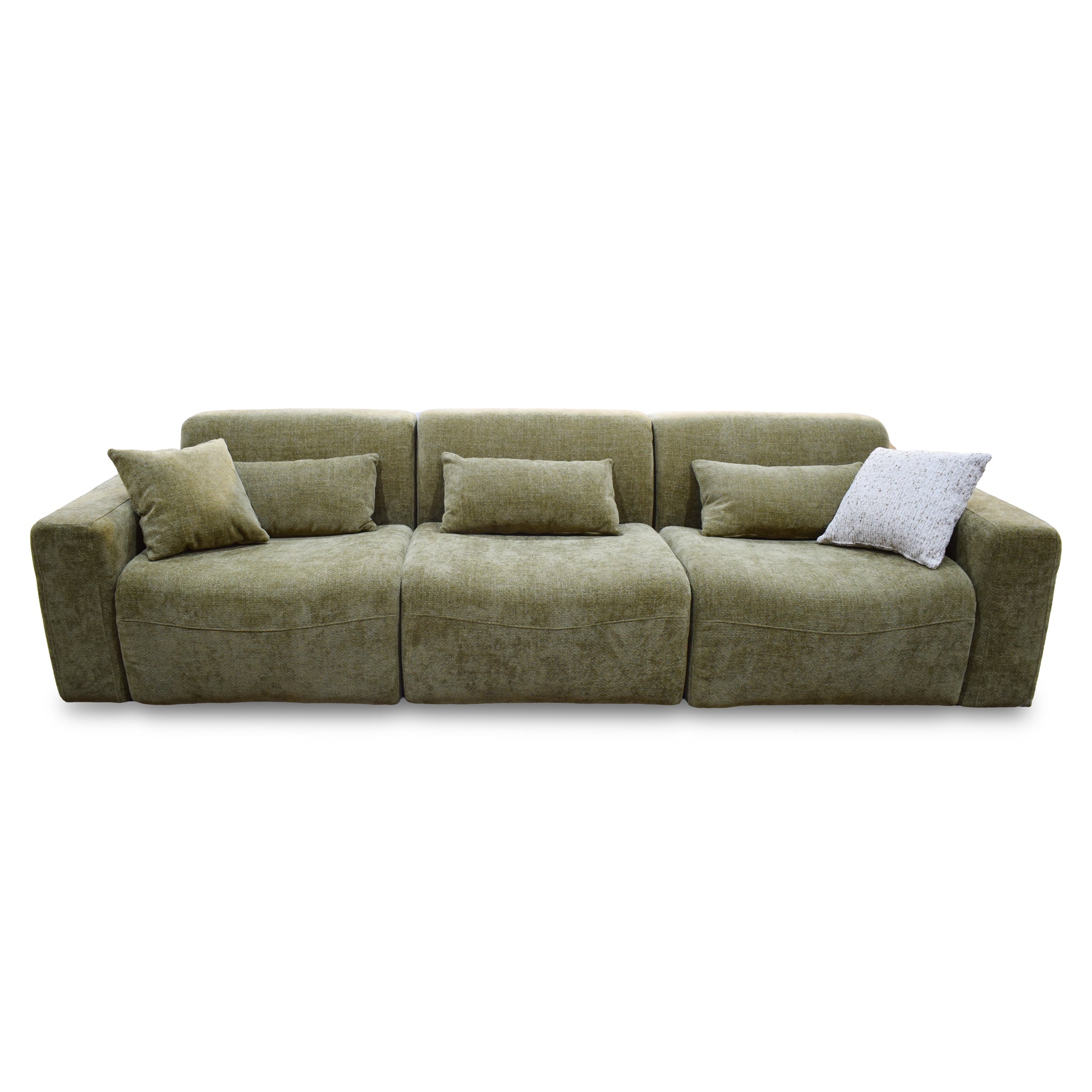 Thaleon 3 Seater Modular Sofa - Lila Olive sofa Ace-Core