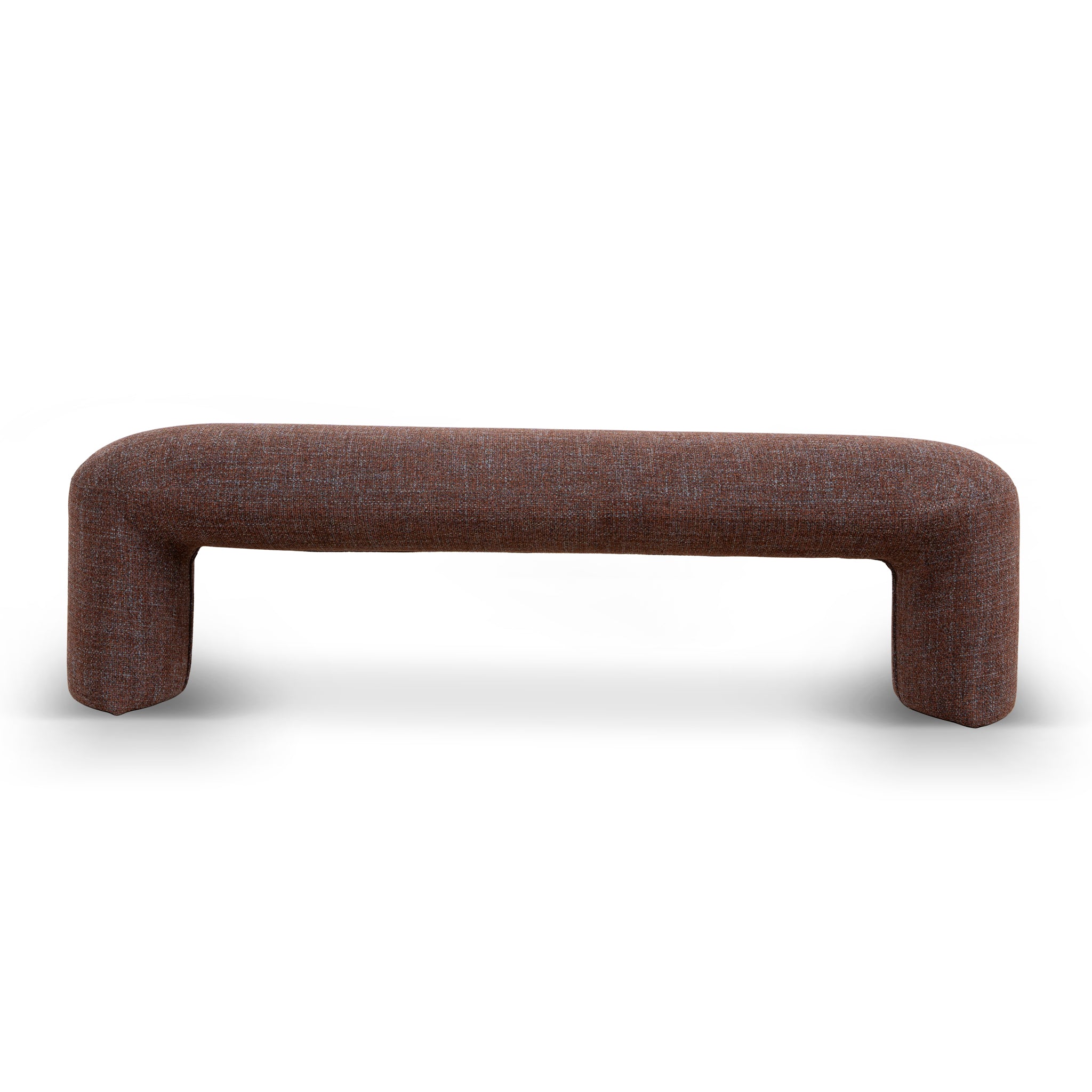 Everet 1.5m Long Ottoman Bench - Moss Brown Ottoman Yay Sofa-Core
